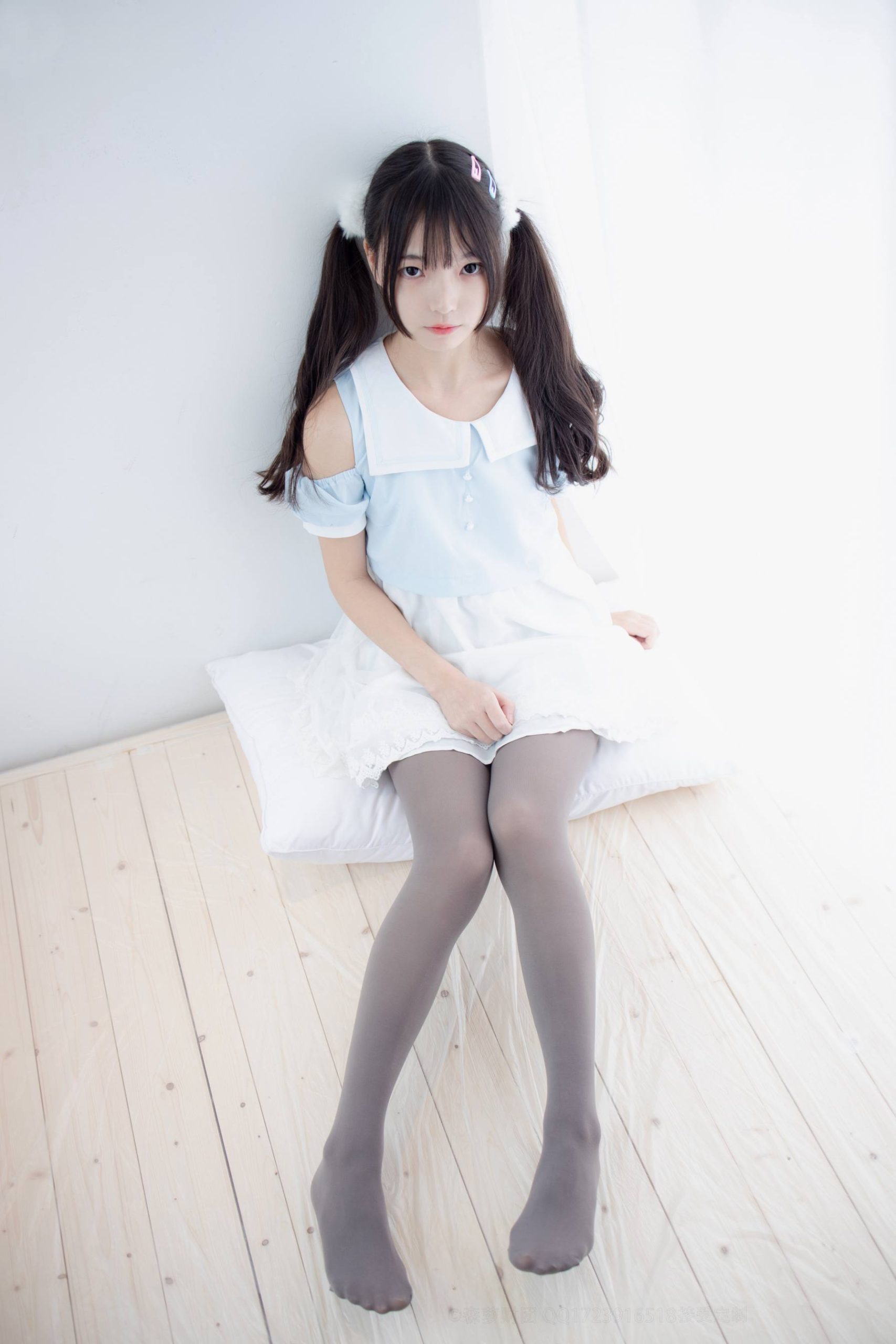 图片[2]-超级甜美的灰丝小姑娘【86P】20005-佳丽图库
