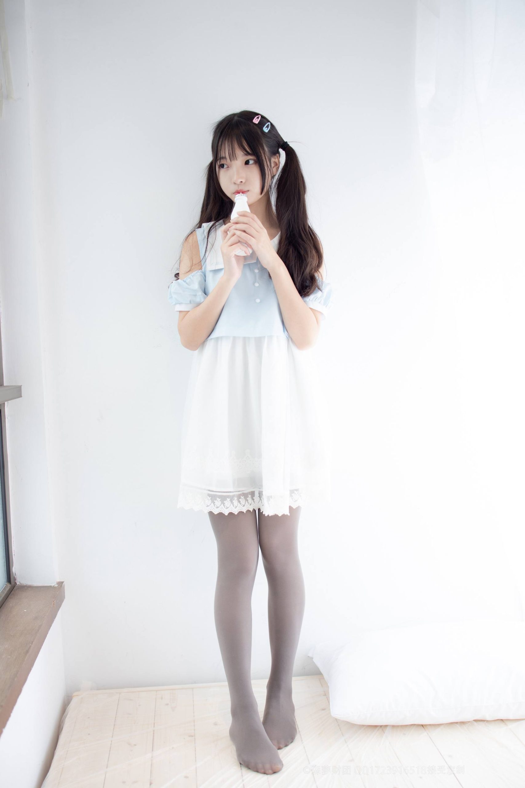 图片[6]-超级甜美的灰丝小姑娘【86P】20005-佳丽图库