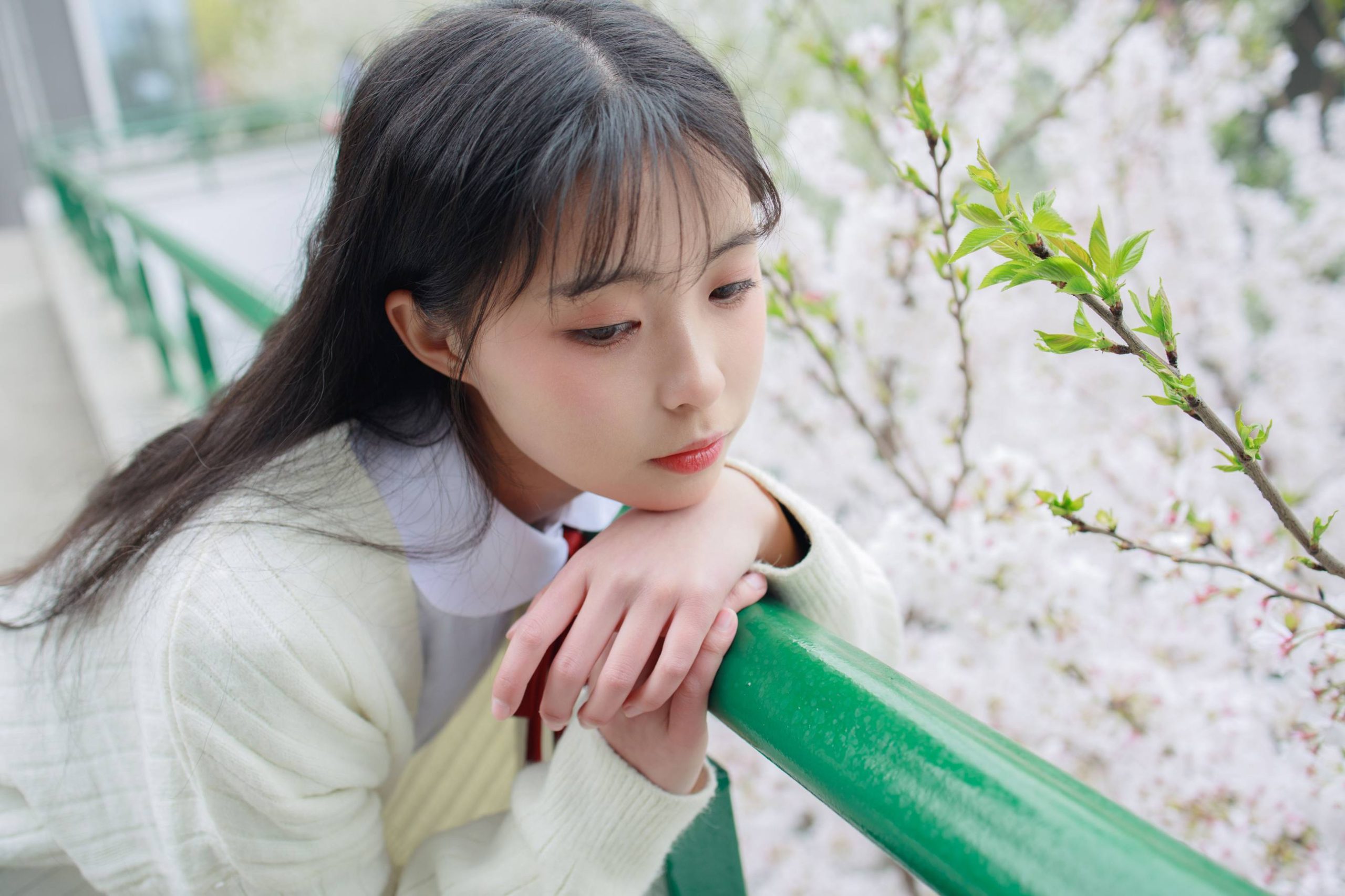 图片[6]-甜美可人的白丝姑娘【127P】20011-佳丽图库