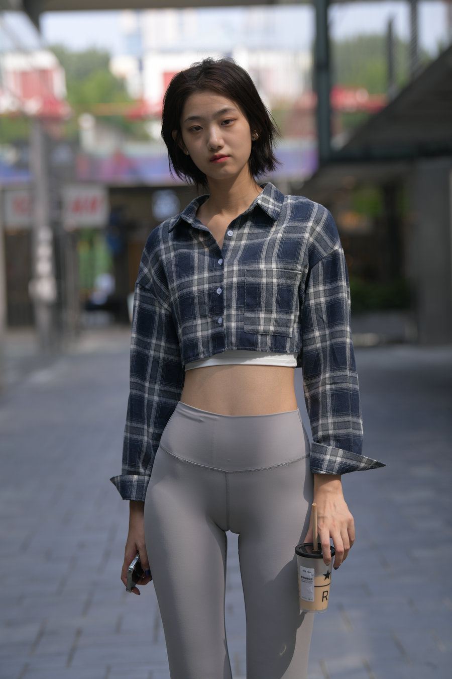 短发瑜伽裤女学生J2790 474P-9.47GB-佳丽图库