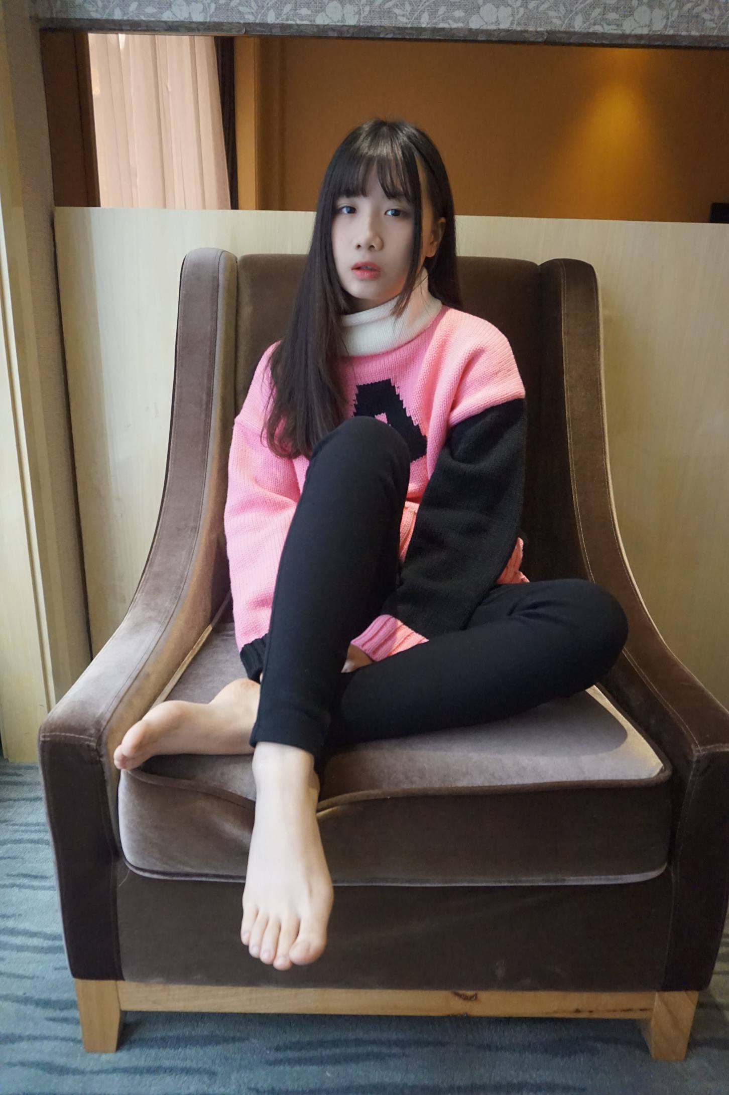 齐刘海的长发女孩【70P】20016-佳丽图库