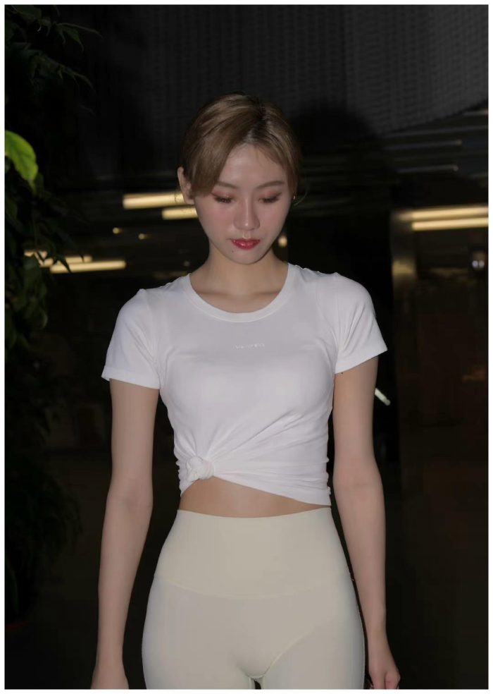图片[4]-白色瑜伽裤女孩J2213 190P2V-14.6GB-佳丽图库