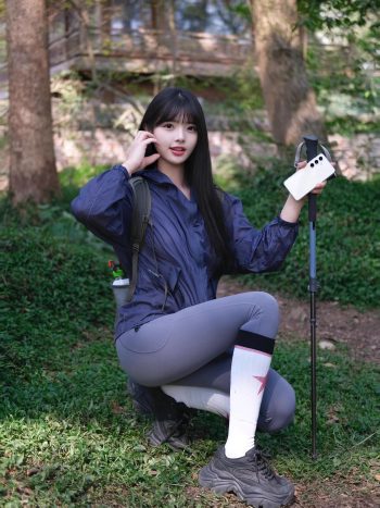 图片[6]-爱爬山的瑜伽裤MM，太甜美了！~-佳丽图库