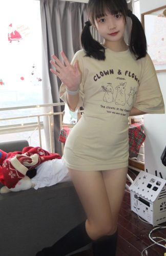 图片[9]-网格丝袜的清纯双马尾小姑娘-佳丽图库