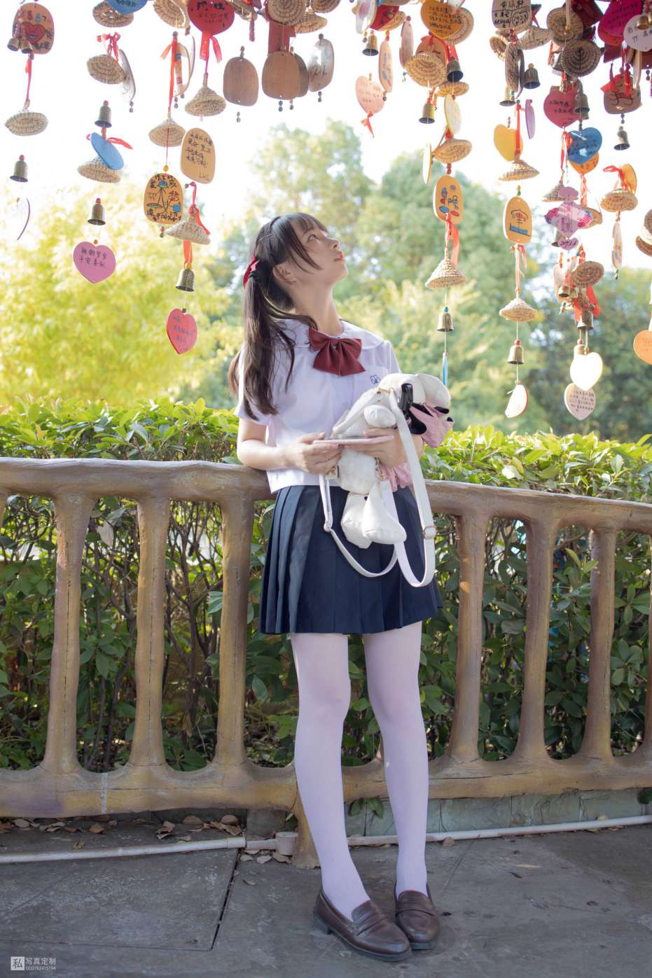 图片[5]-眼神好清澈的双马尾白丝女孩【75P】20019-佳丽图库